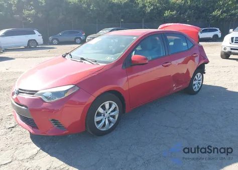 2016 Toyota Corolla Le from USA, damaged, VIN 2T1BURHE5GC689051